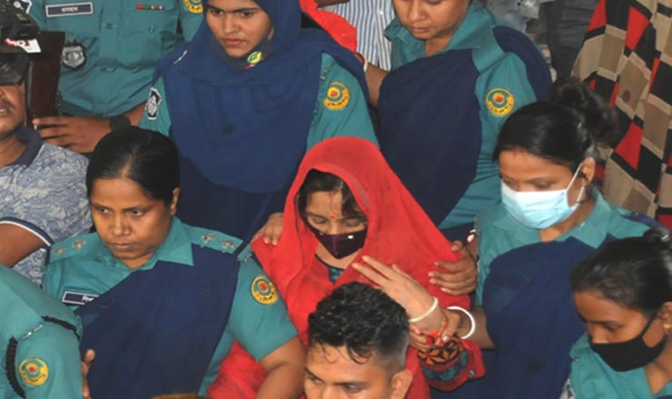 যেভাবে লুকিয়ে ছিলেন ওসি প্রদীপের স্ত্রী
