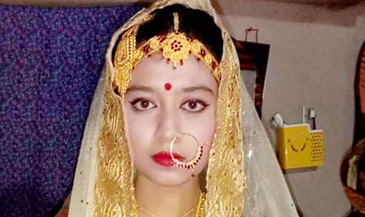 মেহেদির রঙ না শুকাতেই নববধূর আত্মহত্যা