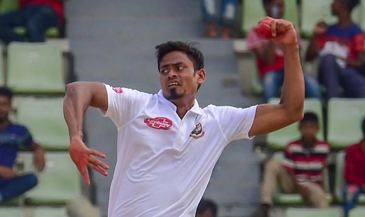 প্রতিপক্ষকে বল ছুঁড়ে শাস্তি পেলেন তাইজুল