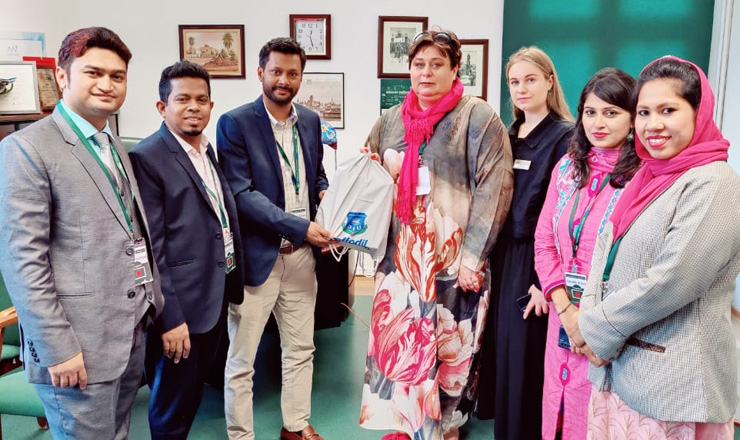 পোল্যান্ডের পোভিসল্যান্সকি বিশ্ববিদ্যালয়ে ড্যাফোডিল বিশ্ববিদ্যালয়ের ৫ প্রতিনিধির অংশগ্রহণ