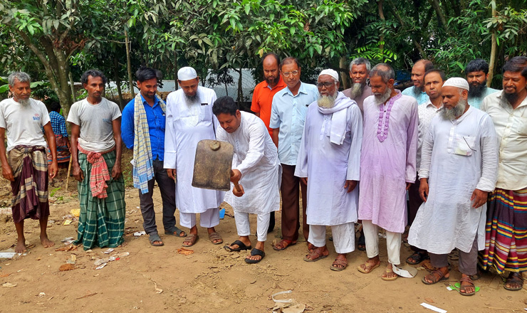 শ্রীপুর ইসলামিয়া দাখিল মাদ্রাসায় ১০ লাখ টাকার সংস্কার কাজের উদ্বোধন