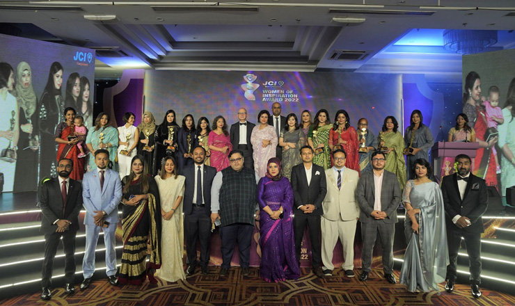 জেসিআই বাংলাদেশের ‘উইমেন অব ইনস্পিরেশন অ্যাওয়ার্ড’ পেলেন ১৪ নারী