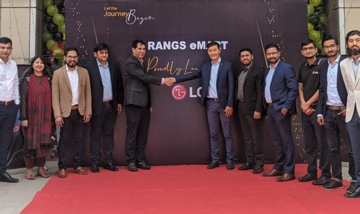র‌্যাংগস ই-মার্ট শোরুম থেকে এলজি’র প্রিমিয়াম পণ্যসামগ্রী কিনতে পারবেন গ্রাহকরা