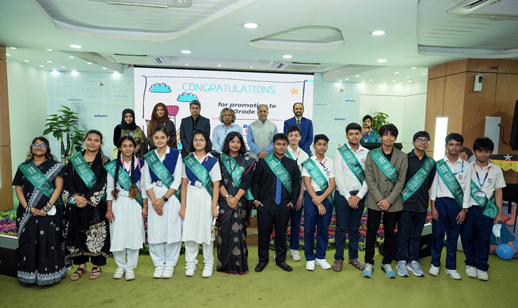 ড্যাফোডিল ইন্টারন্যাশনাল স্কুলের গ্র্যাজুয়েশন প্রোগ্রাম এবং সাংস্কৃতিক পুরষ্কার বিতরণ