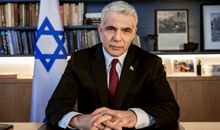 ইসরায়েলের নতুন প্রধানমন্ত্রী ইয়ার ল্যাপিড 