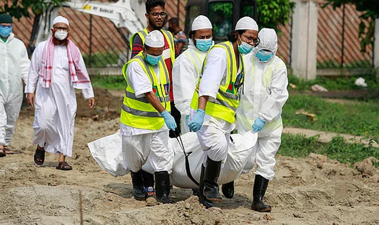 দেশে ২৪ ঘন্টায় করোনায় ১২ জনের মৃত্যু