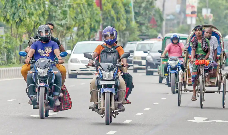 ৪ শর্তে মোটরসাইকেল চলাচলের সুযোগ দেওয়ার অনুরোধ