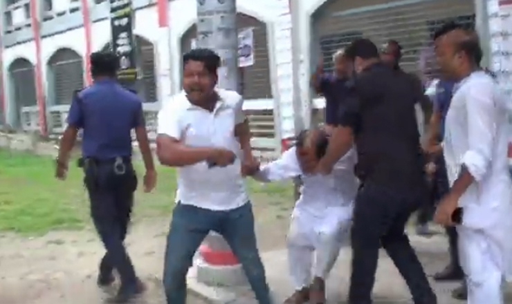 স্কুলের ২ অভিভাবক সদস্যকে পেটাল এমপির সমর্থকরা  
