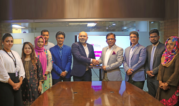 লংকাবাংলা ও জেনাক্স হেলথ'র মধ্যে সমঝোতা চুক্তি