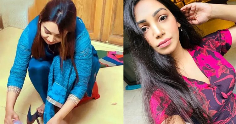 মুরগি কাটা, মশলা বাটা সবই পারেন প্রভা