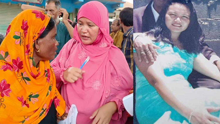 বিদেশিনী পেট্রিয়াকা এখন ফুলবাড়ীয়ার নন্দিত জনসেবক