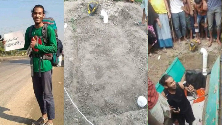 অভিজ্ঞতা নিতে কবরে ঢুকে পুলিশের সওয়াল-জবাবের মুখে ইউটিউবার