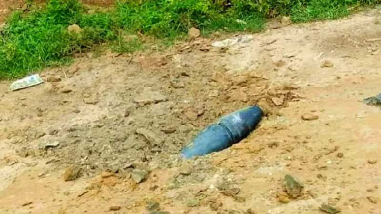 আবারও বাংলাদেশে মিয়ানমারের ছোড়া ২ মর্টার শেল