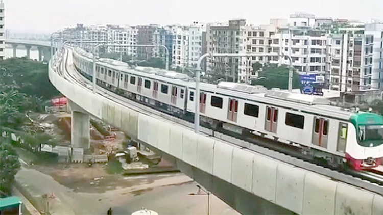 মেট্রোরেলের ভাড়ার পূর্ণাঙ্গ তালিকা প্রকাশ