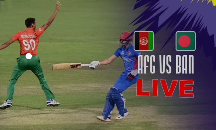 LIVE Afghanistan vs Bangladesh: মুড়ি মুড়কির মতো উইকেট তুলছেন আফগানরা, হারের অপেক্ষায় বাংলাদেশ