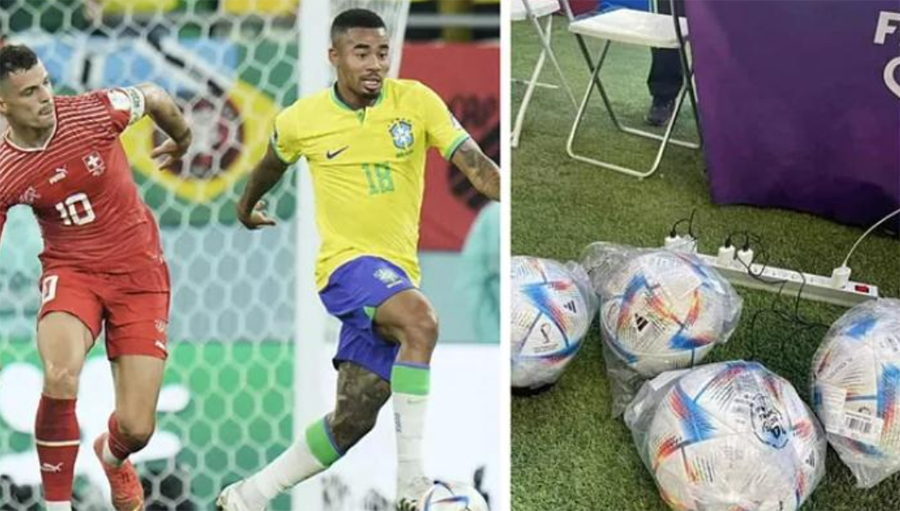 ম্যাচের আগে চার্জ দিতে হয় বিশ্বকাপের বল