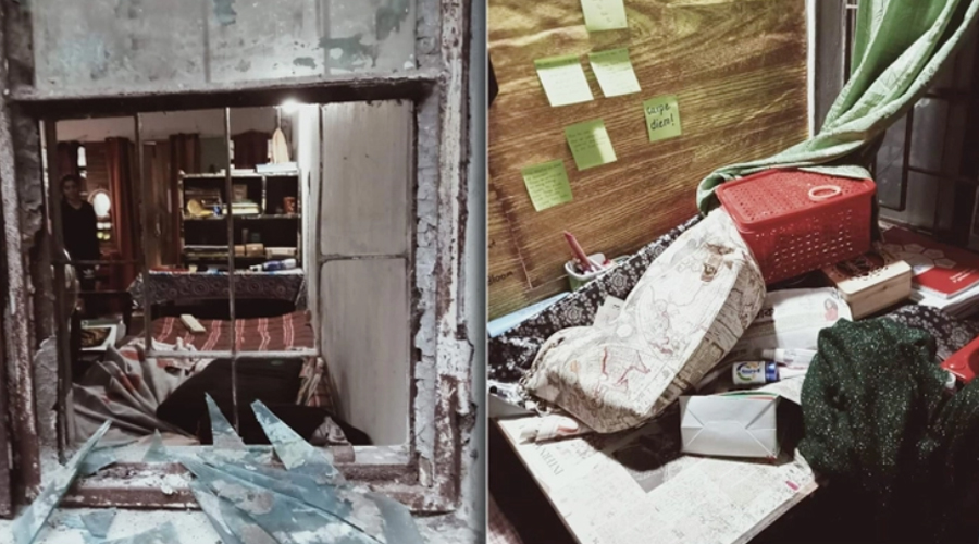  ‘আপু ভয় পায়েন না’ বলে ছাত্রী হলে জানালা ভেঙে চুরি