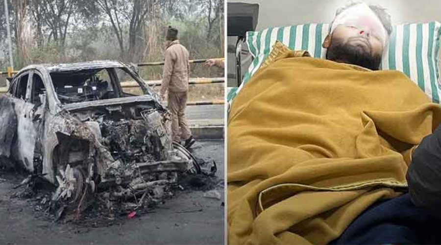 ঢাকা থেকে ফিরেই ভয়াবহ দুর্ঘটনার কবলে পান্ত