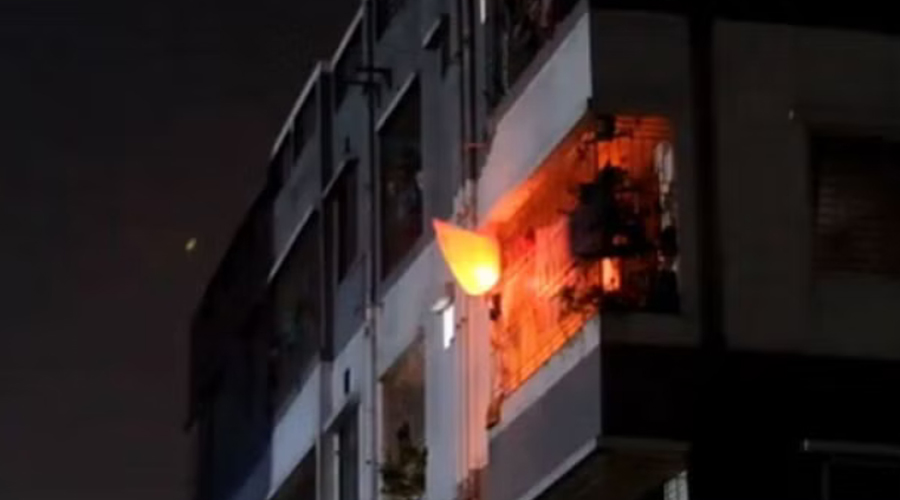 ফানুস পড়ে রাজধানীতে একাধিক আগুন