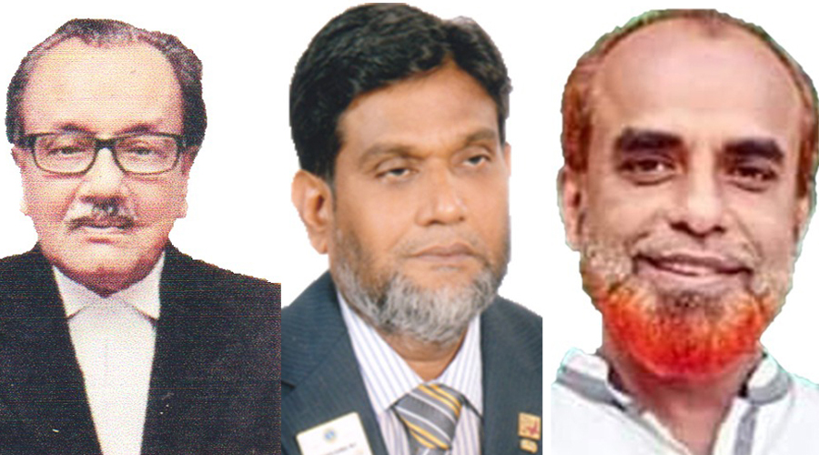 বাম থেকে সৈয়দ রেজাউর রহমান, লায়ন মোস্তফা কামাল ও এম.এস দোহা