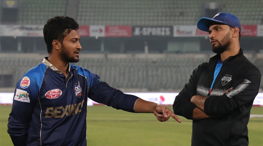 আজ হাইভোল্টেজ ম্যাচে সাকিব-মাশরাফি মুখোমুখি 