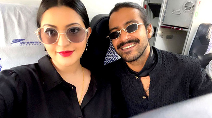 অভিমান ভুলে দুবাই যাচ্ছেন রাজ-পরী