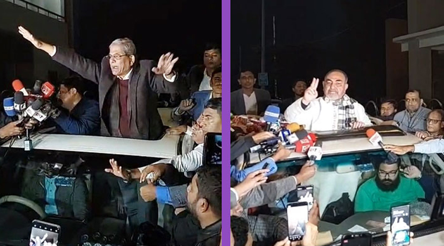 মুক্তি পেলেন ফখরুল-আব্বাস