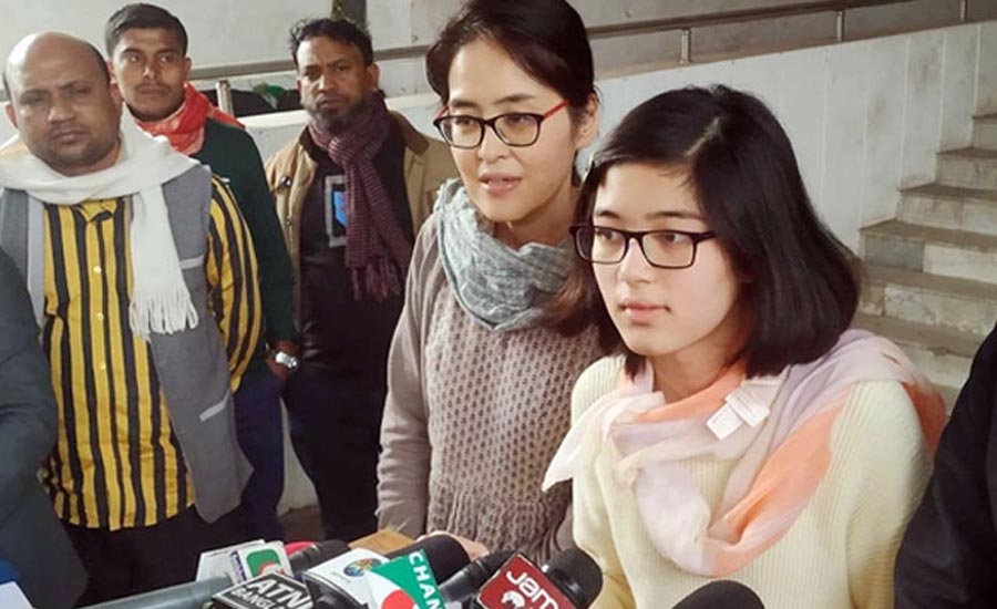 দেশে ফিরতে চায় জাপানি মায়ের বড় মেয়ে