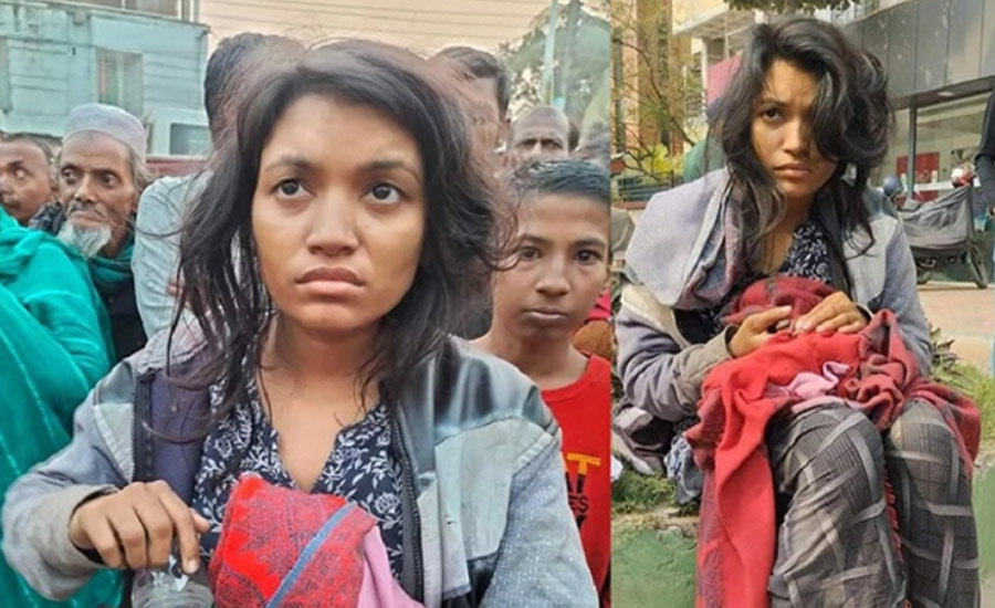 পরিবারের কাছে ফিরল সেই মেয়েটি