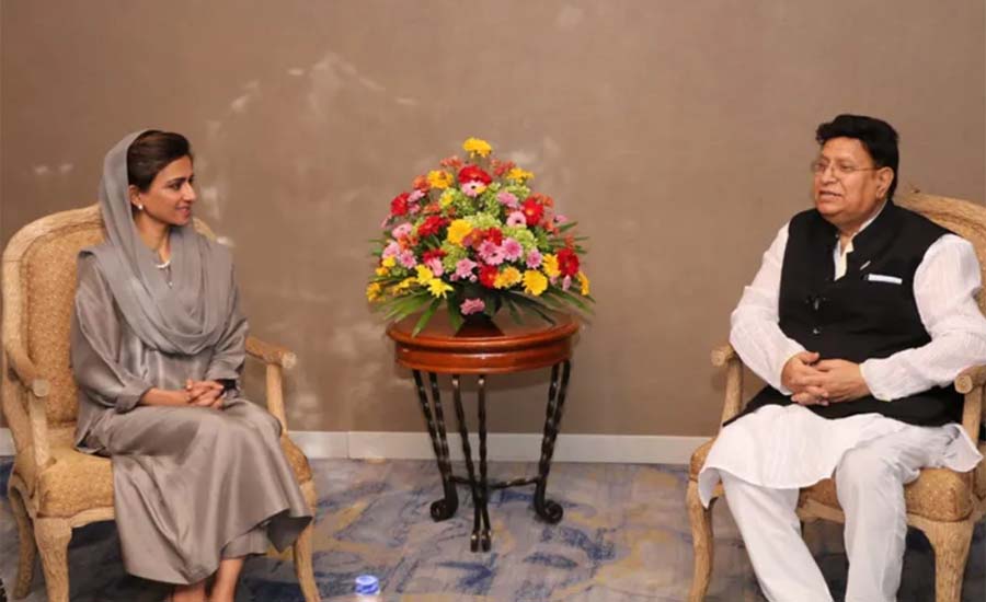 মোমেনের সঙ্গে হিনা রাব্বানির বৈঠক 