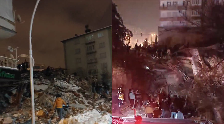 শক্তিশালী ভূকম্পে তুরস্কে মৃত অন্তত ৯০, চলছে উদ্ধারকাজ