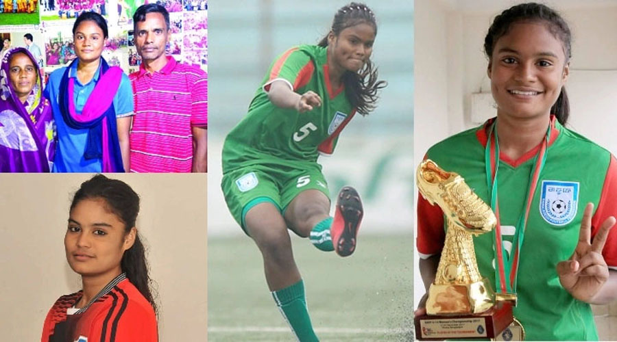 সাফজয়ী আঁখির বিরুদ্ধে ব্যবস্থা নেওয়ার হুমকি বাফুফের 