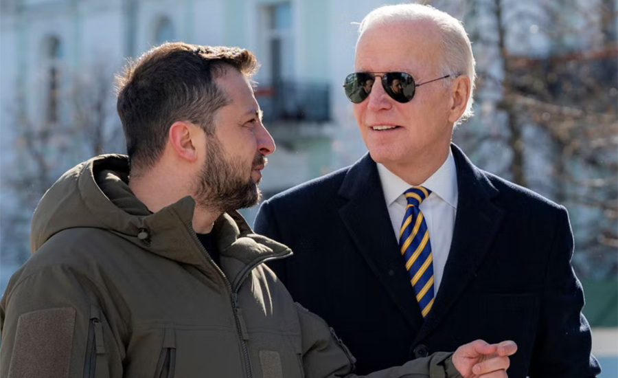 কিয়েভে প্রেসিডেন্ট বাইডেনের আকস্মিক গোপন সফর