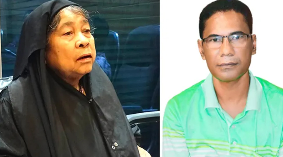 ছেলের নির্যাতনে থানায় মা