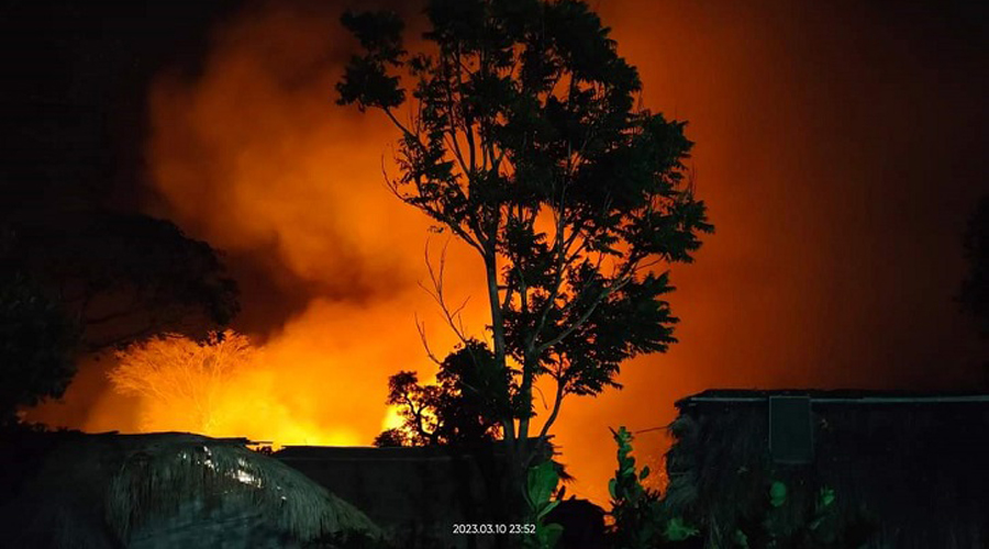 সাজেকে অবকাশ যাপনে তথ্যমন্ত্রী, রিসোর্টের কাছেই মধ্যরাতে রহস্যজনক আগুন