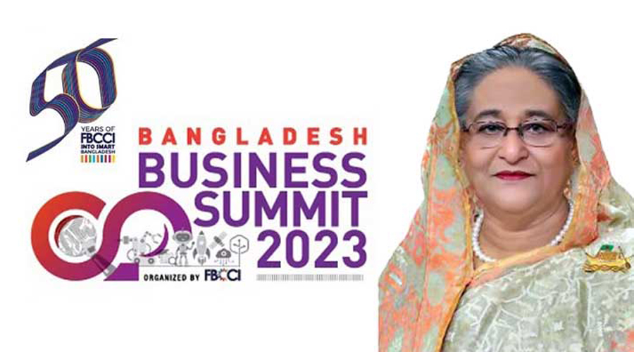 ট্রিলিয়ন ডলারের অর্থনীতির লক্ষ্যে বাংলাদেশ বিজনেস সামিট শুরু