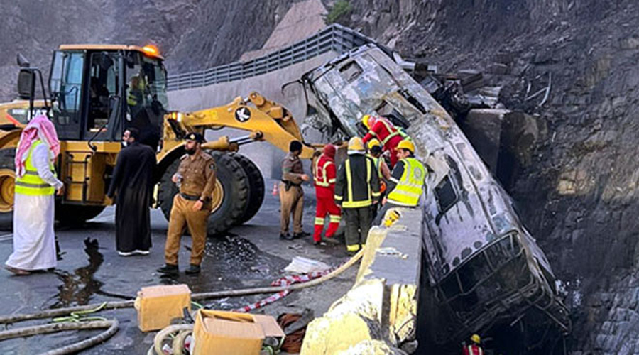 সৌদিতে সড়ক দুর্ঘটনায় ২০ ওমরাহ যাত্রী নিহত