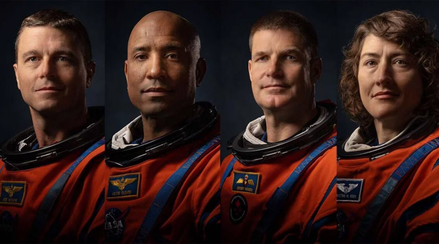 ২০২৪ সালে চাঁদে যাবেন চার নভোচারী, নাম ঘোষণা করল নাসা