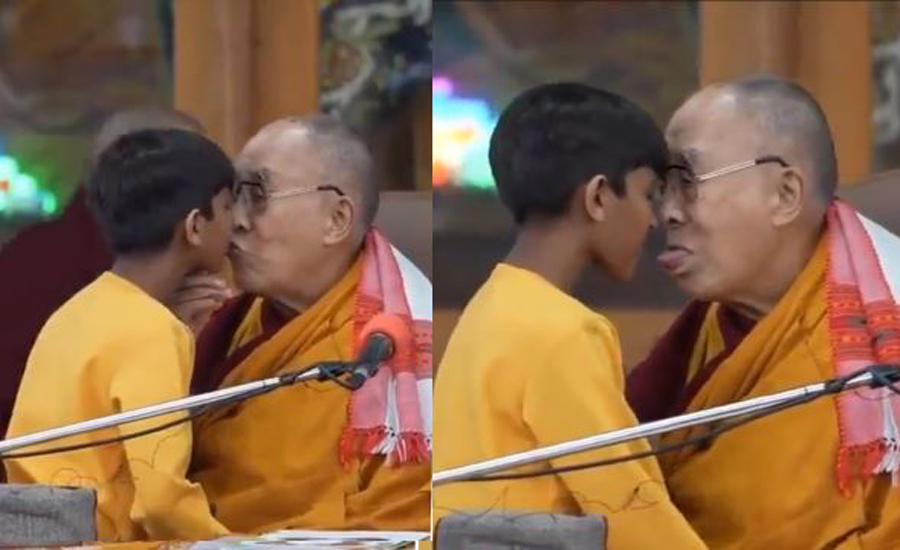 দালাই লামার আপত্তিকর ভিডিও ভাইরাল, সমালোচনার ঝড় 