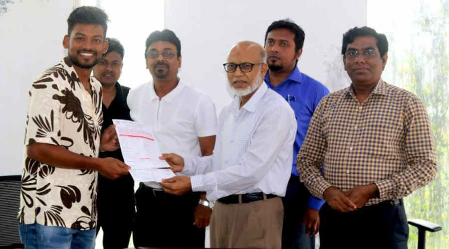 বিশ্ববিদ্যালয়ে ভর্তি হলেন ক্রিকেটার শান্ত