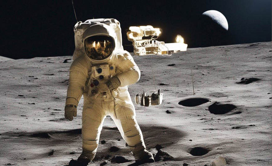 চাঁদের মাটিতে কোনও মহাকাশচারী প্রস্রাব করলে ঠিক কী হবে?