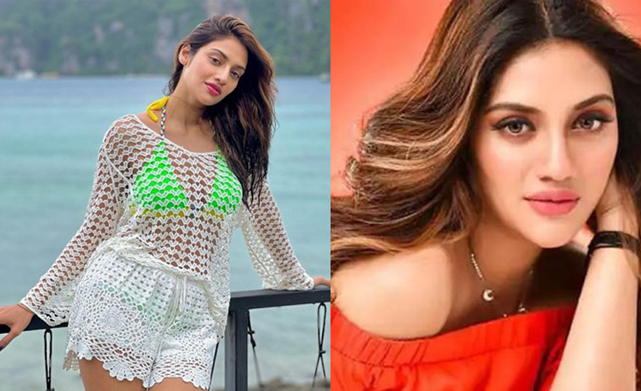বিকিনি পরে ফের তোপের মুখে নুসরাত