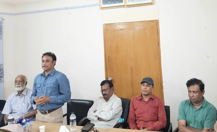নোয়াখালী প্রেসক্লাবে গণমাধ্যম সংস্থা 'সমষ্টি' নির্বাহী পরিচালকের মতবিনিময় 