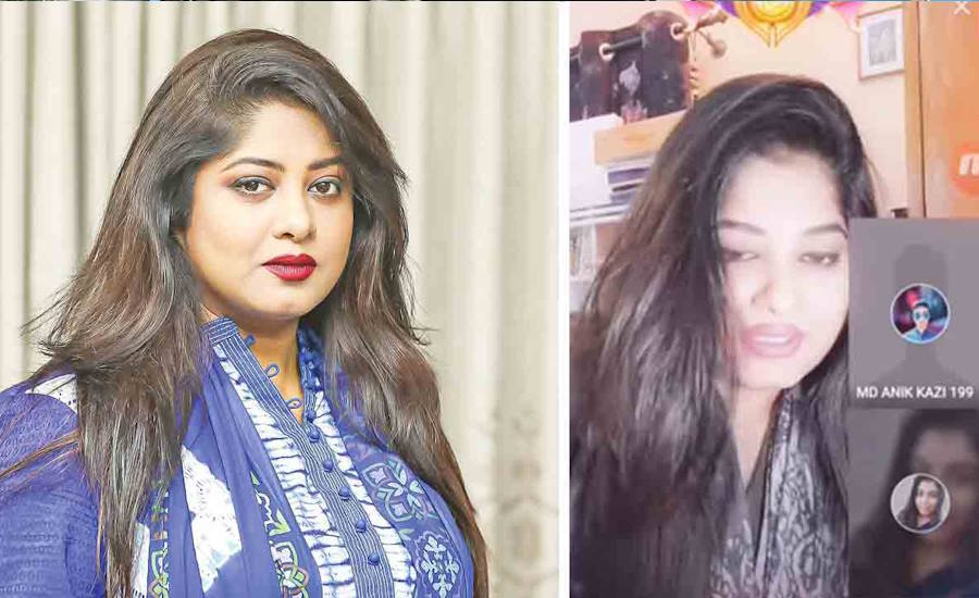 বিগো লাইভে এসব কী করছেন চিত্রনায়িকা মৌসুমী!
