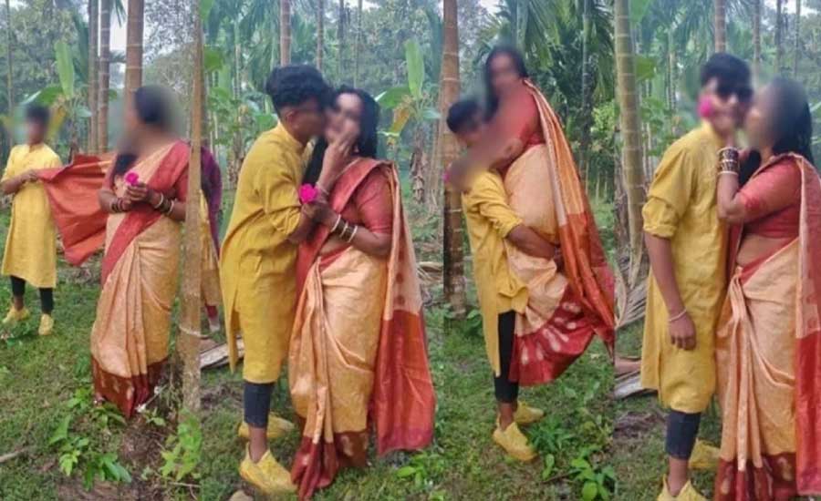 শিক্ষা সফরে ছাত্রের সঙ্গে শিক্ষিকার অন্তরঙ্গ ছবি ভাইরাল