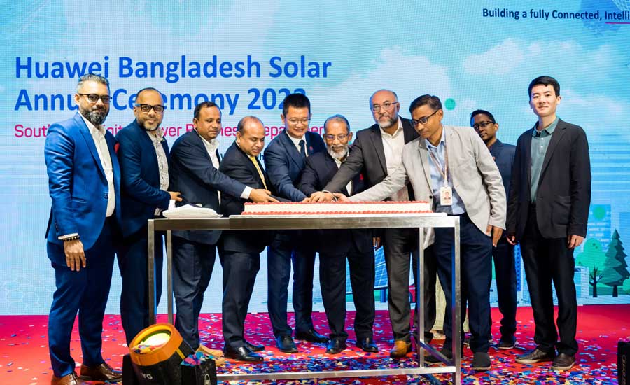 দেশে ৭২টির বেশি সোলার পাওয়ার প্রকল্প বাস্তবায়ন করেছে হুয়াওয়ে 