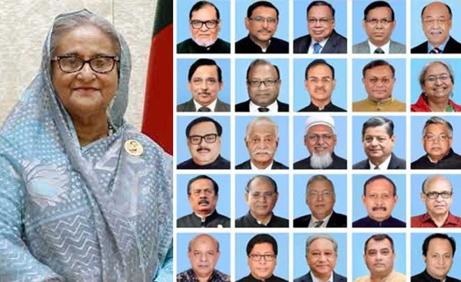 মন্ত্রীরা কে কোন মন্ত্রণালয়ের দায়িত্ব পেয়েছেন