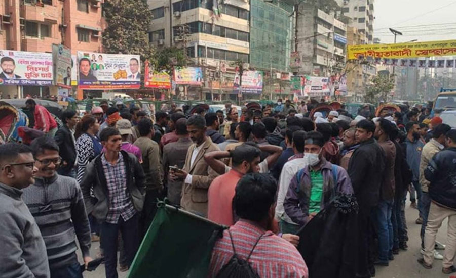 নয়াপল্টনে জড়ো হচ্ছেন বিএনপি নেতাকর্মীরা