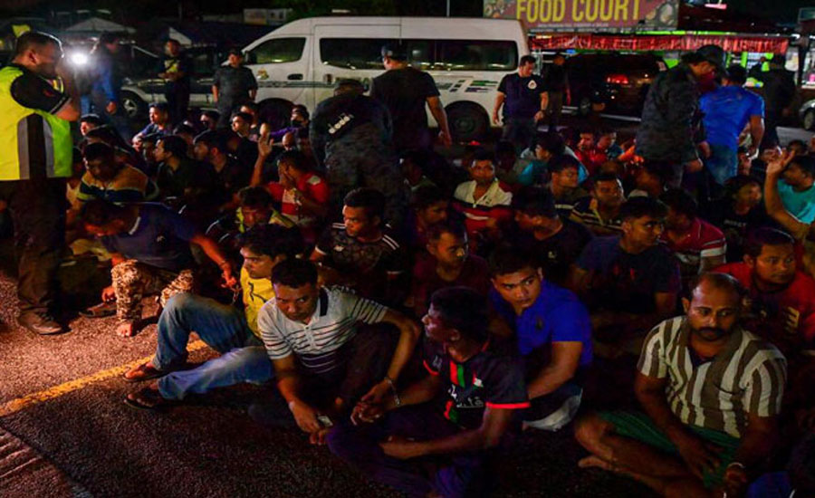 মালয়েশিয়ায় ৯৪ বাংলাদেশিসহ আটক ৫৩০