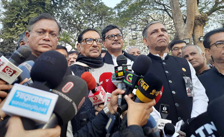 বিএনপির বিস্তার করা সাম্প্রদায়িক বীজবৃক্ষ তুলে ফেলা আমাদের অঙ্গীকার: কাদের